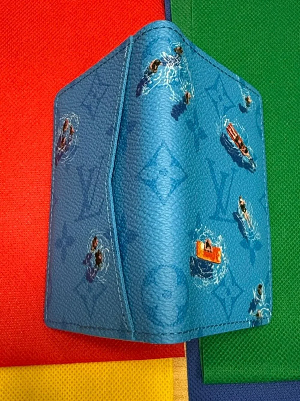 Louis Vuitton Blue Lagoon Pocket Organizer/Wallet-M14881